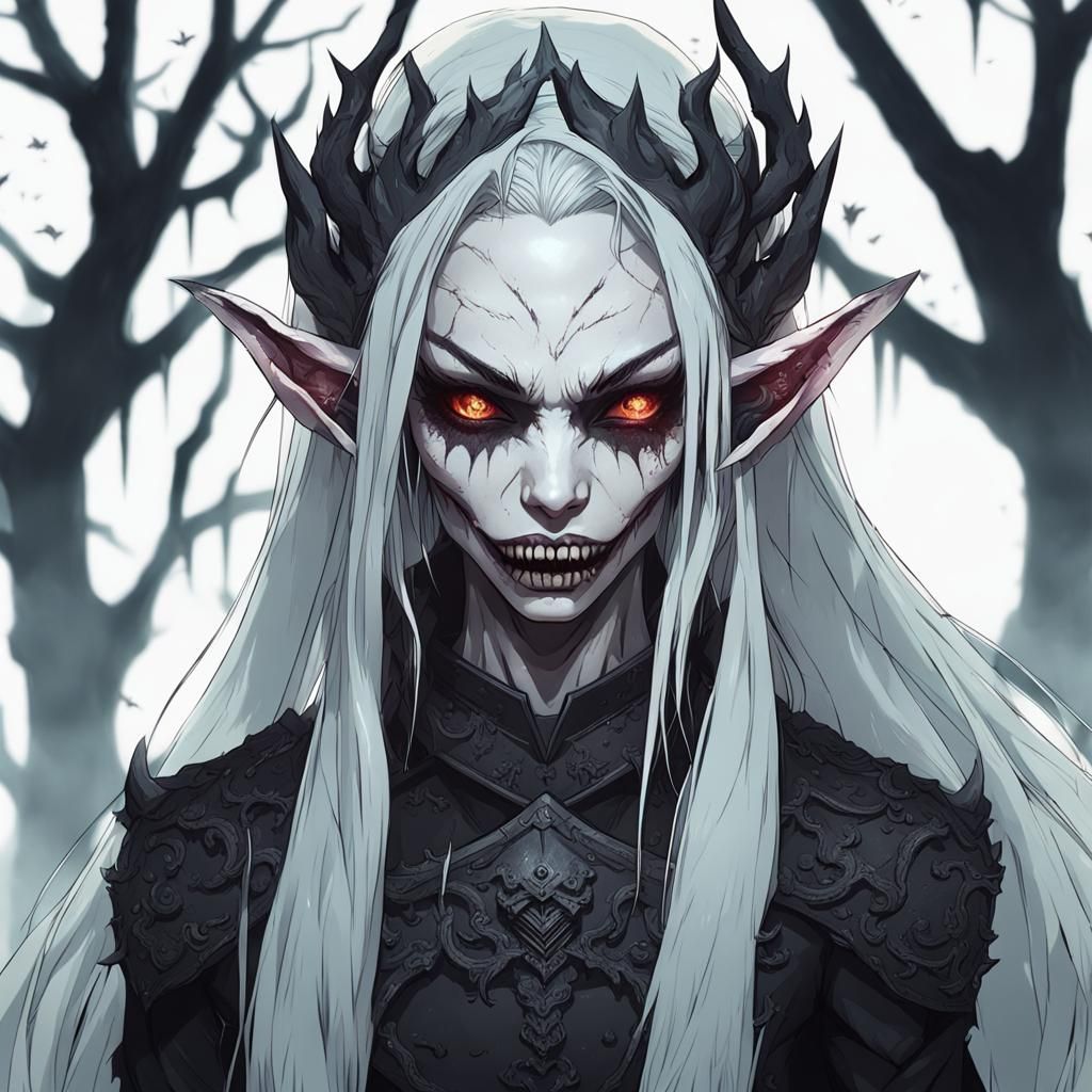 Monstrous Female Elf: Horror Design in Hi-Res