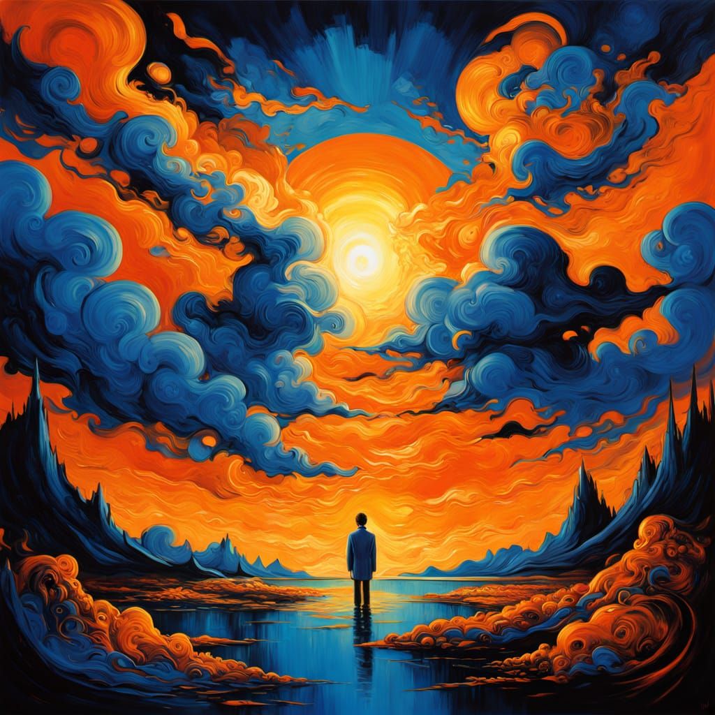 Well, nobody told me I'd get tired of myself…