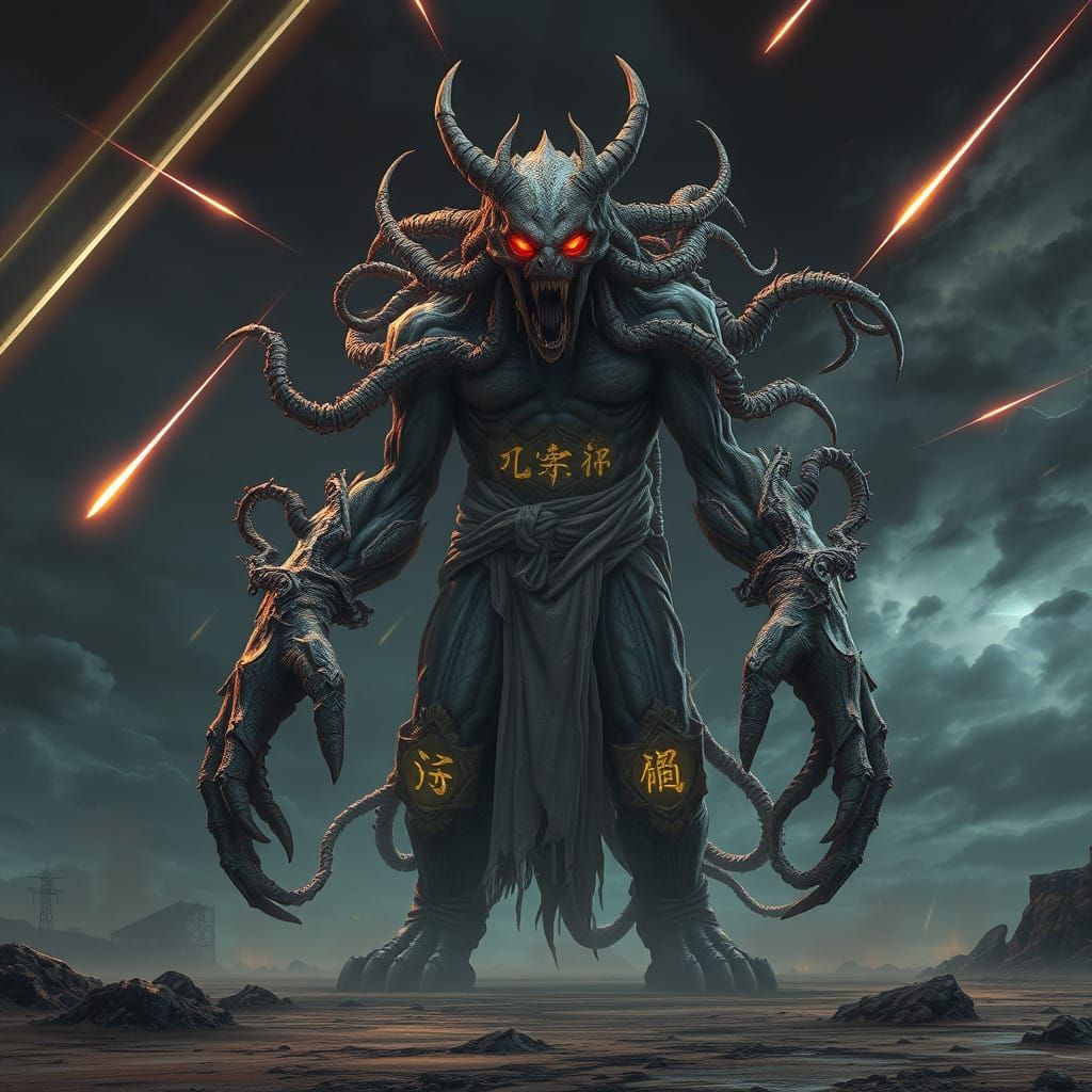 Cosmic Horror in Neon-Lit Apocalypse