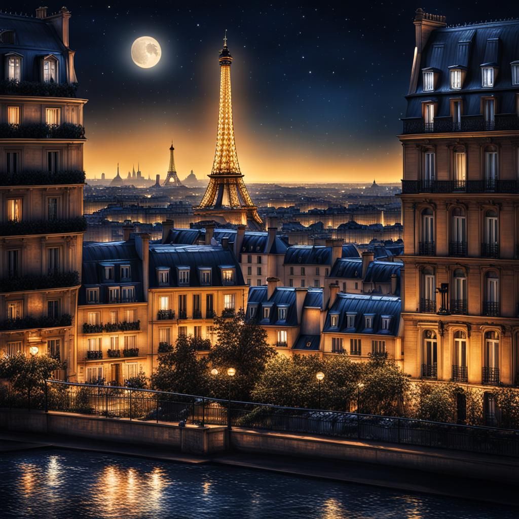 Paris by night.