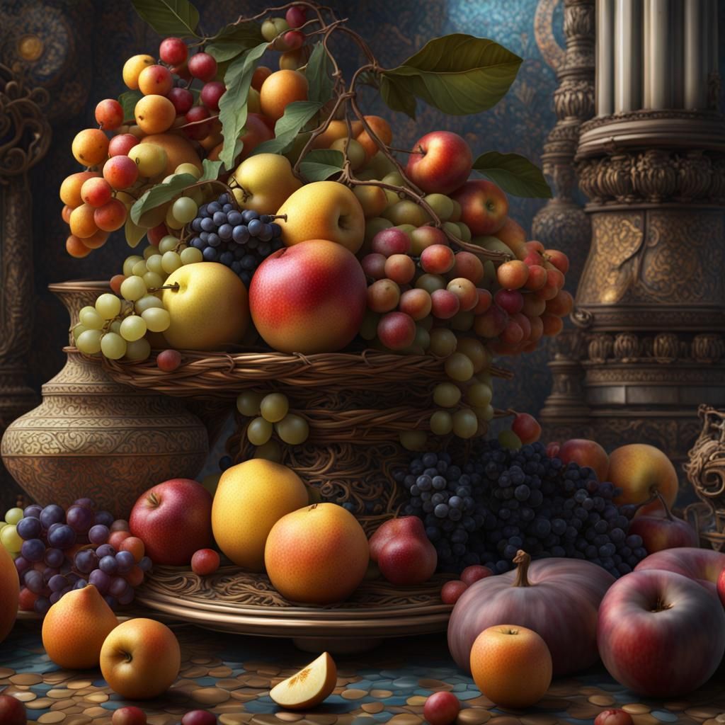 Overflowing Fruit platter