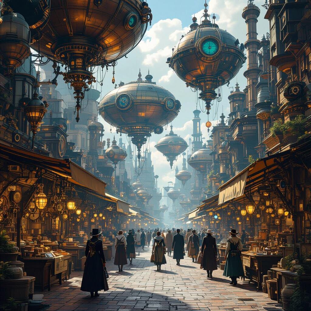 Steampunk Marketplace