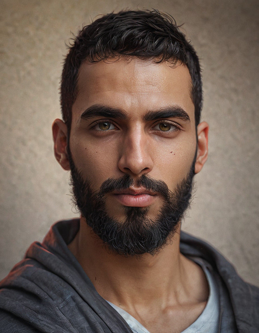 Elegant Arab Gentleman in Hyperdetailed Concept Art