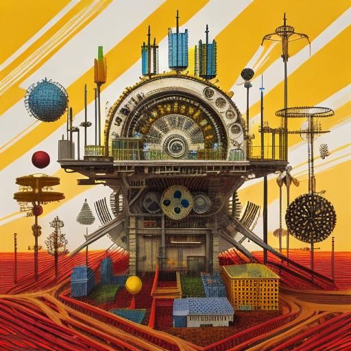 Photorealistic Scene in the Style of Golden Age Illustration