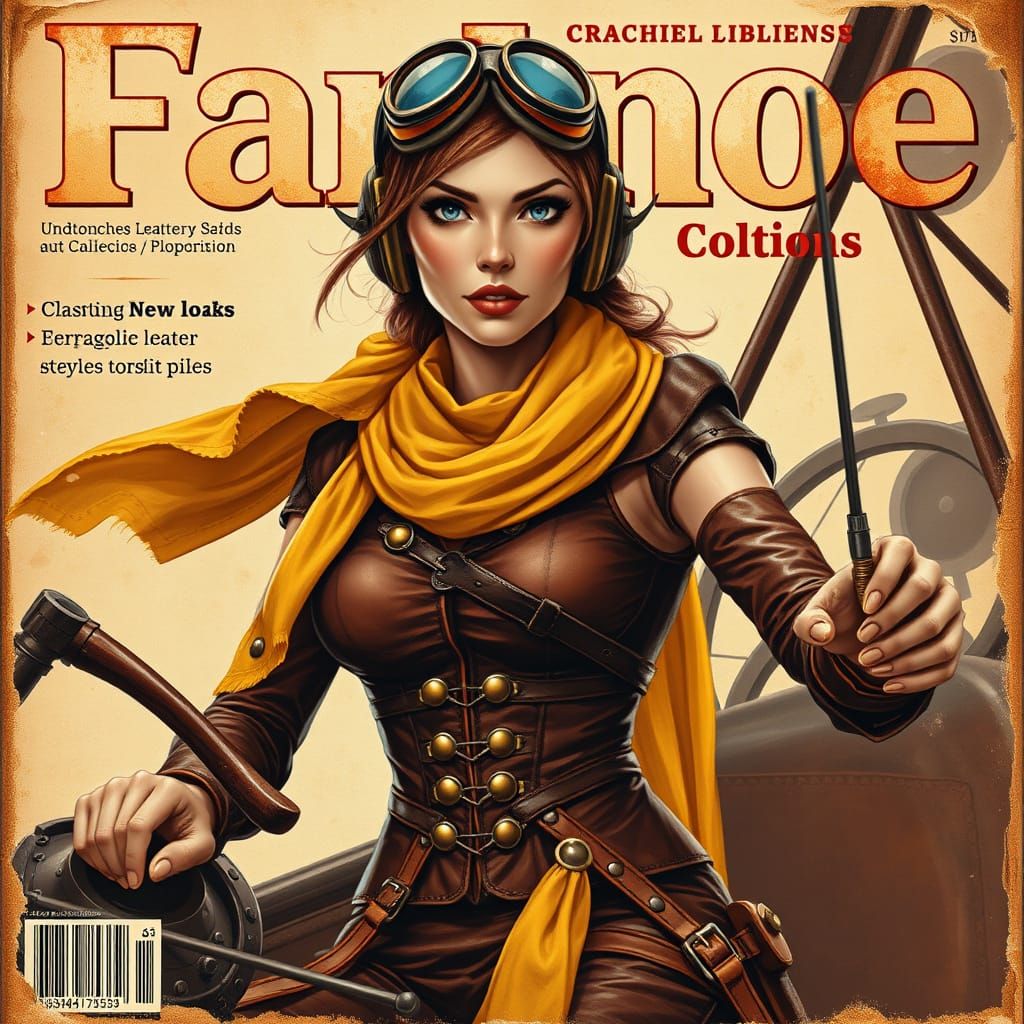 Steampunk Aerial Fashion Magazine