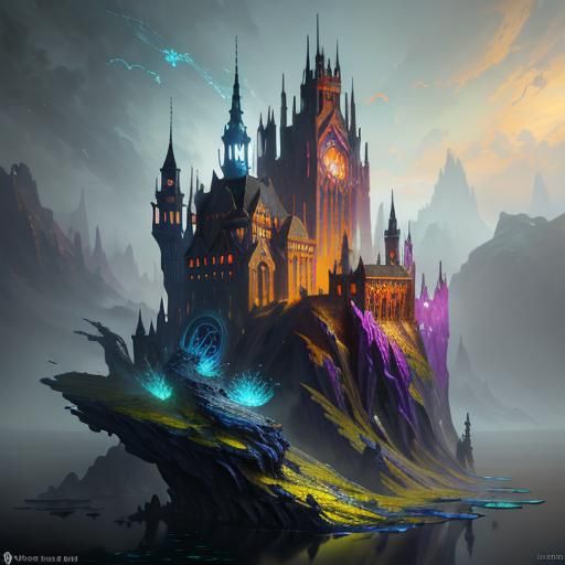 enamel colors meet intricate, dainty, easy-to-break glass fi...