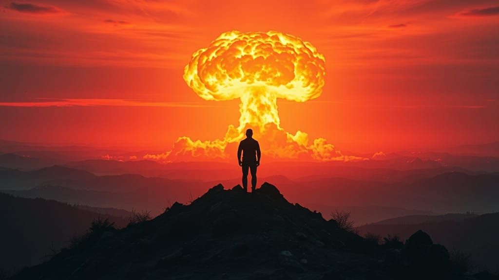Man Sees Apocalyptic Nuclear Explosion in Breathtaking Cinem...