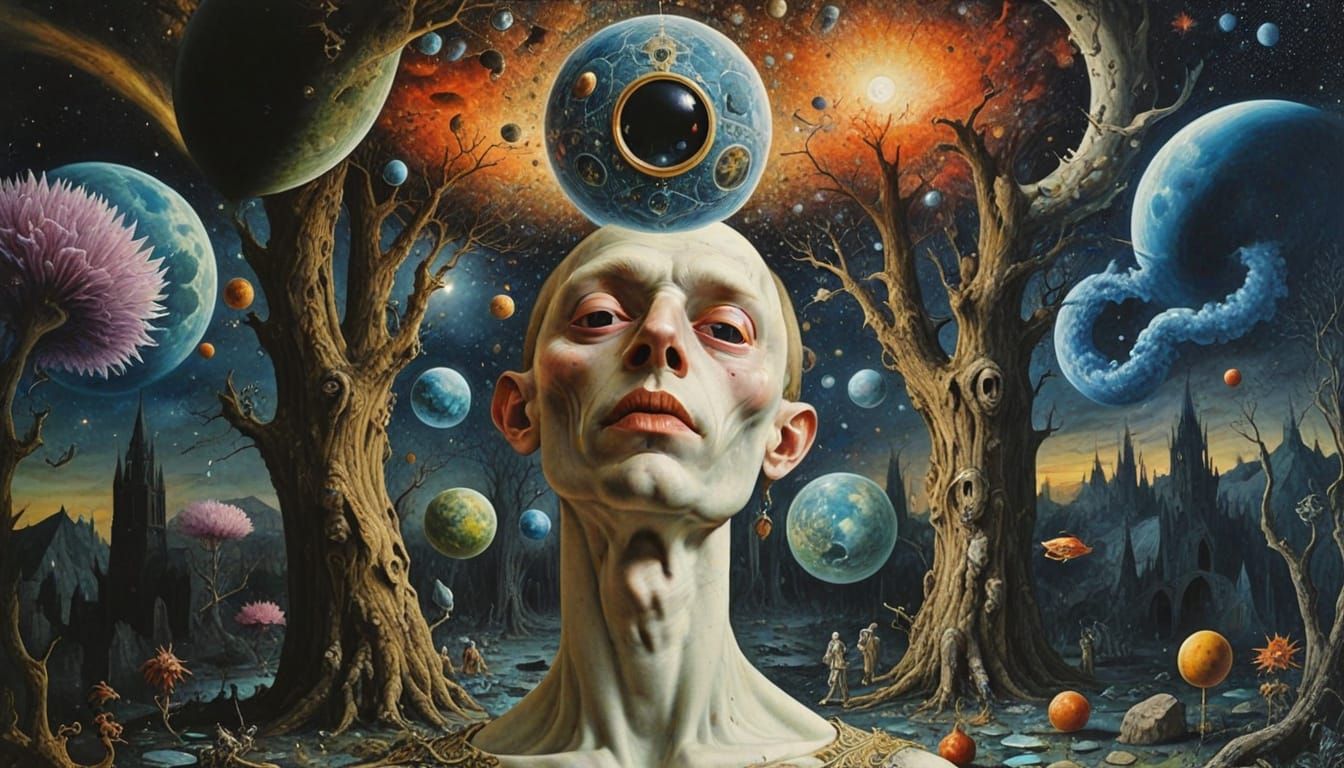 Otto Rapp's Alternate Reality in Oil Painting