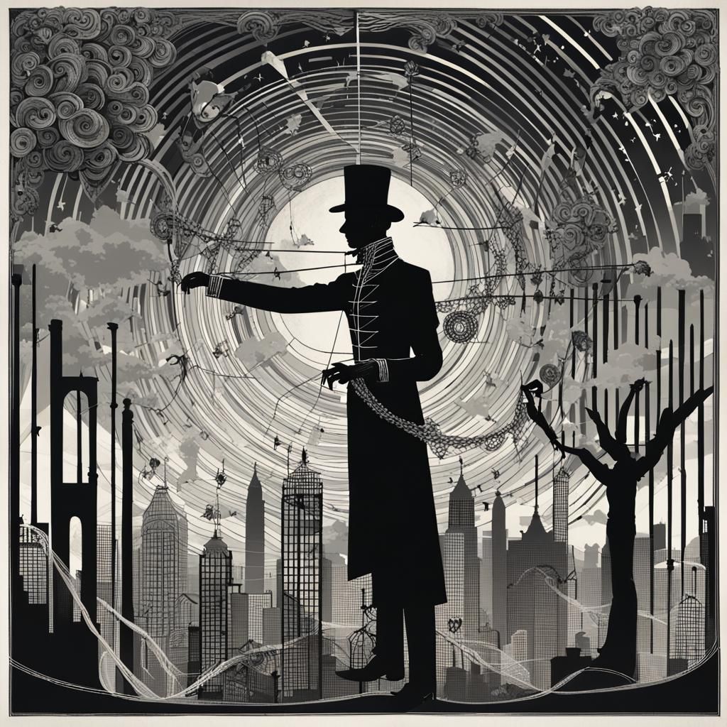 Marionette Manipulating a Life: Conceptual Art