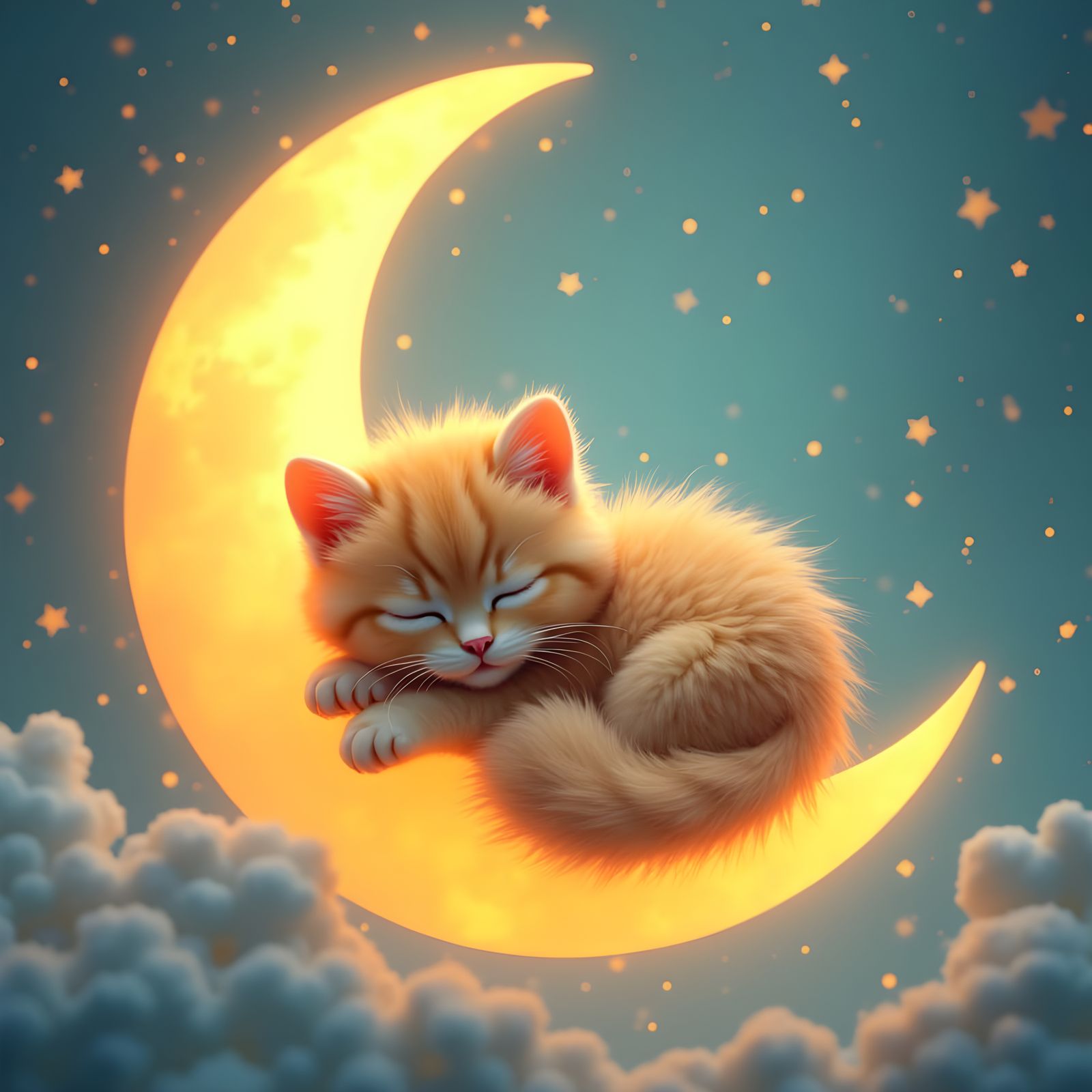 Goodnight 🌙 Kitten