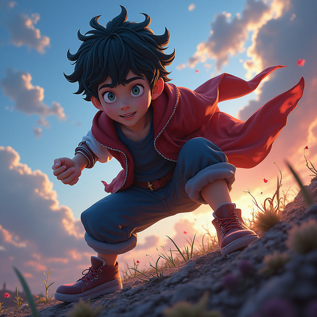 My Hero Academia: Detailed Fantasy Concept Art