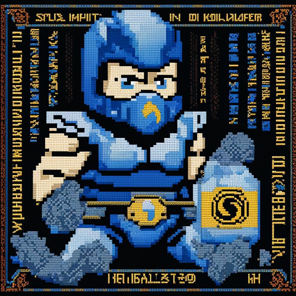 Baby Sub-Zero 'Babalitie' in Pixel Art