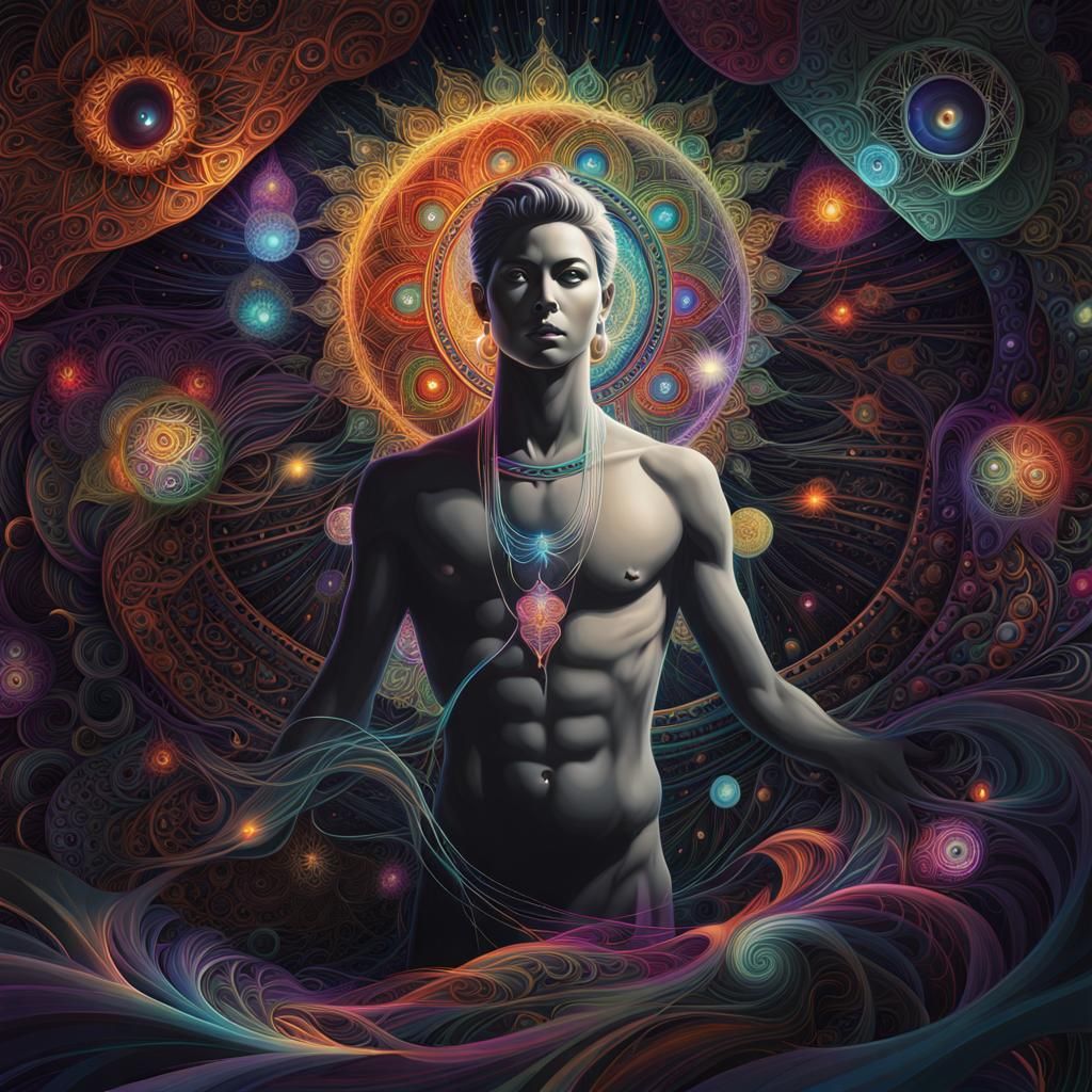 Infinite Consciousness: A Digital Art Exploration