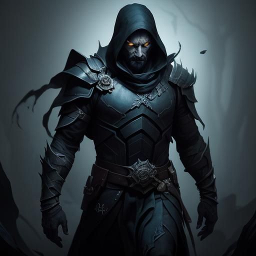 Malahidael Emerges: Dark Academia Concept Art