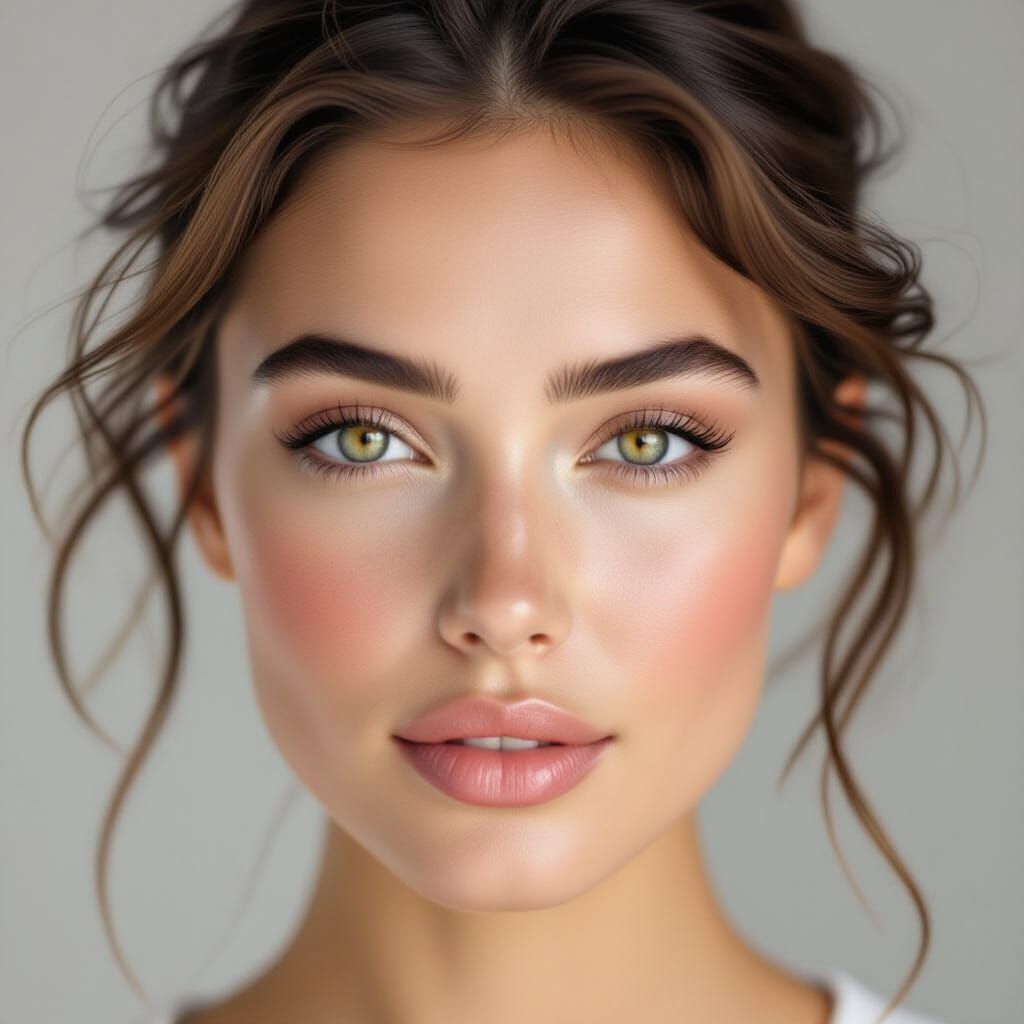 Hyperrealistic Portrait of a Captivating Woman