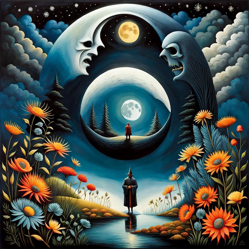 Vampire Mice Dance: Dark Mark Surreal Photography