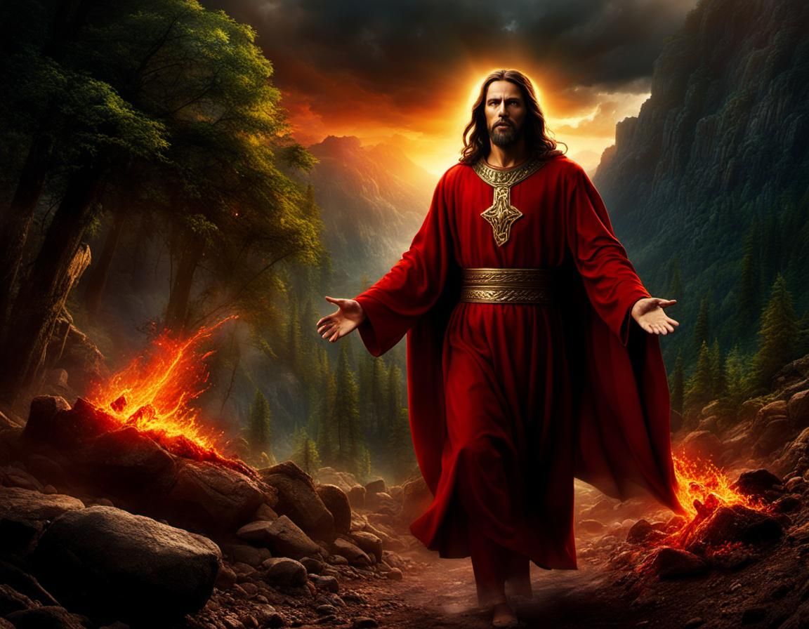 Jesus Resists Temptation in the Wilderness