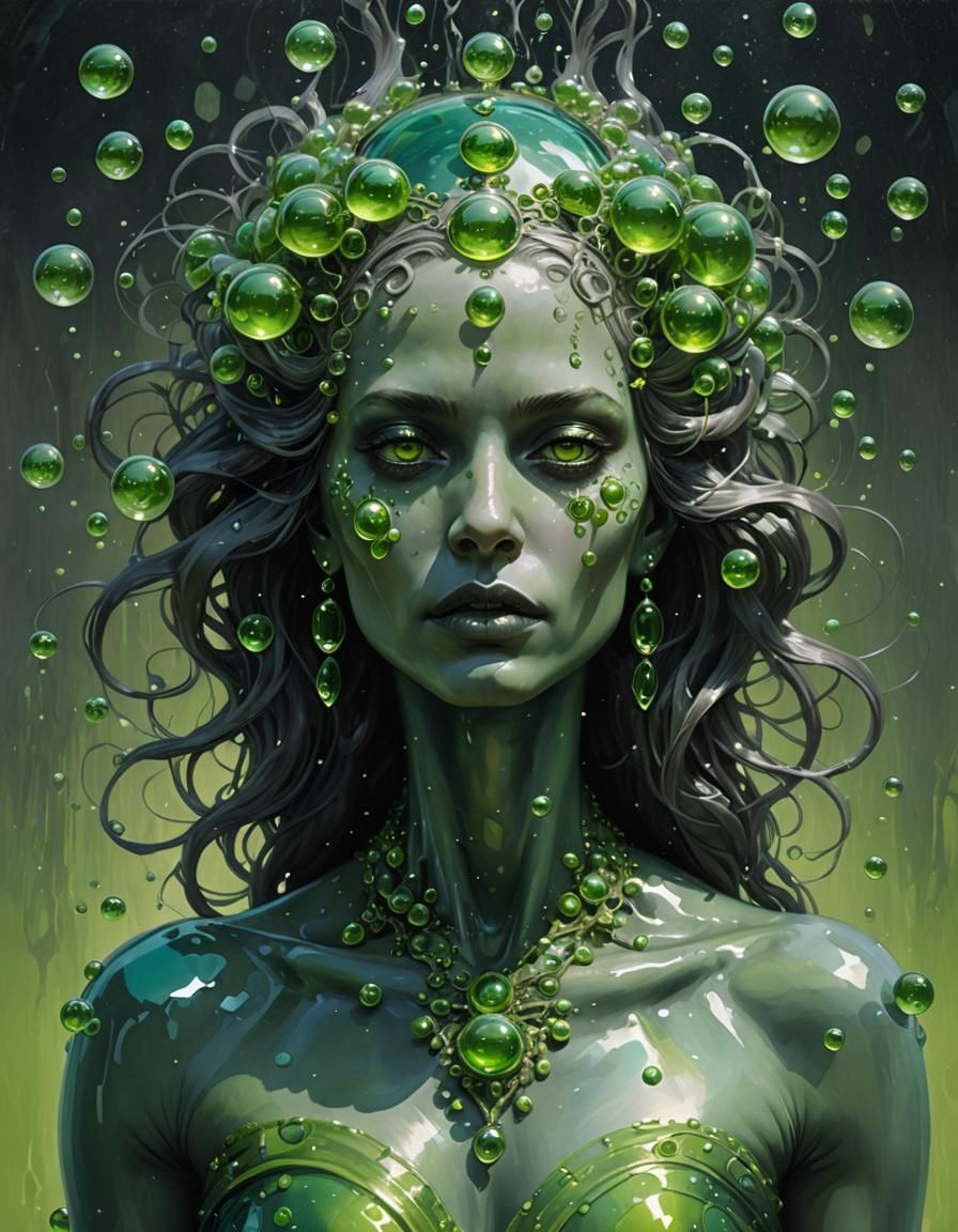 Baroque Science Fantasy Goddess of Unconsciousness