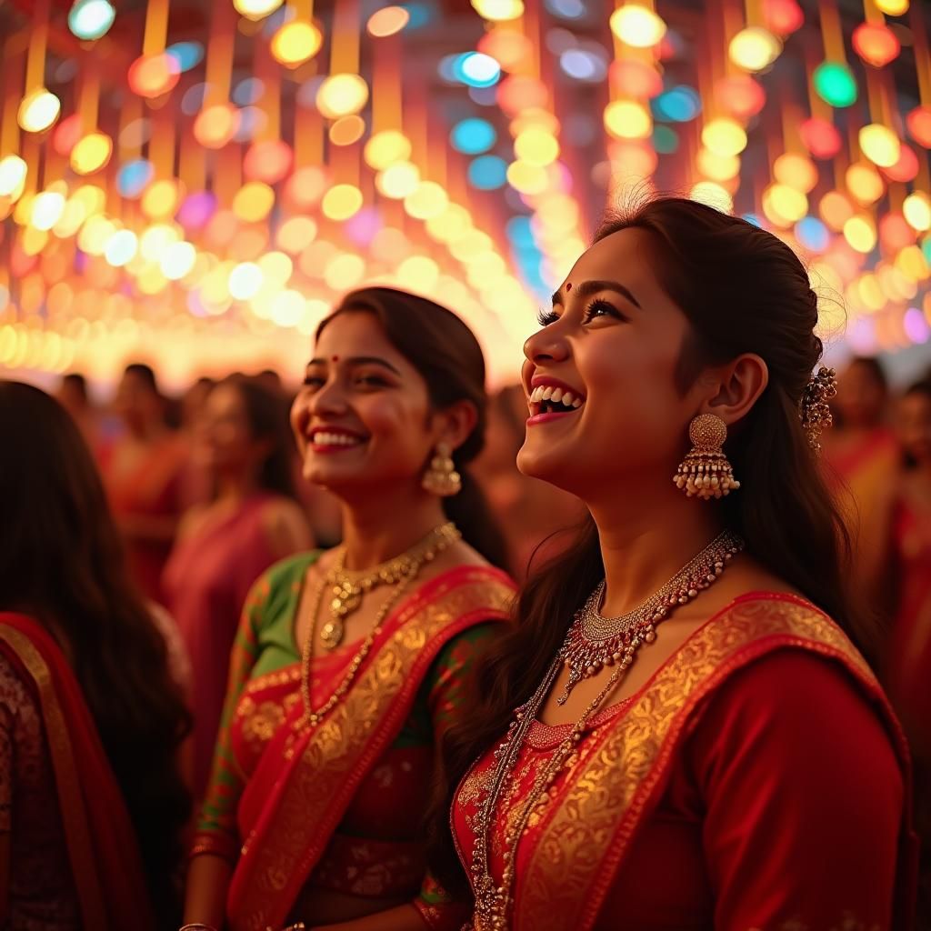 Pohela Boisakh Celebration in Hyperrealistic Digital Art