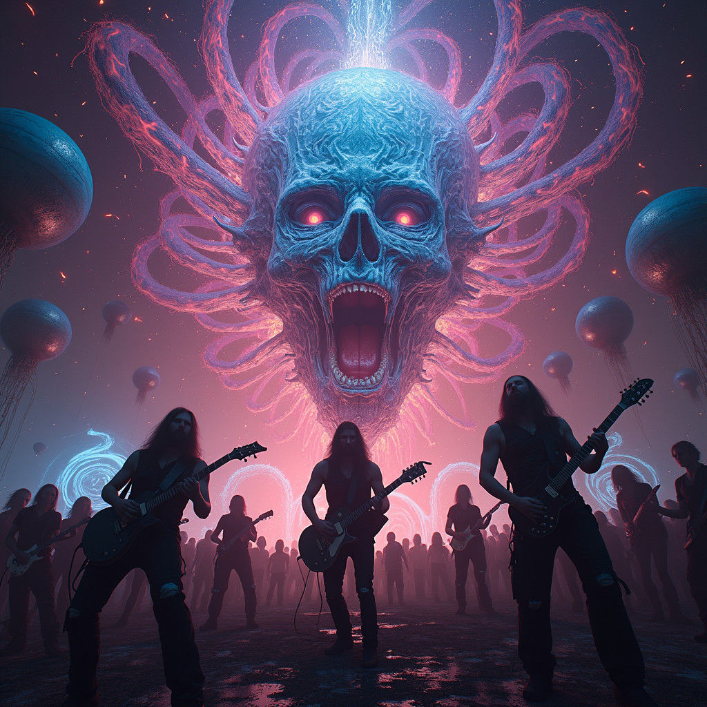 Ethereal Collapse in Psychedelic Disintegration