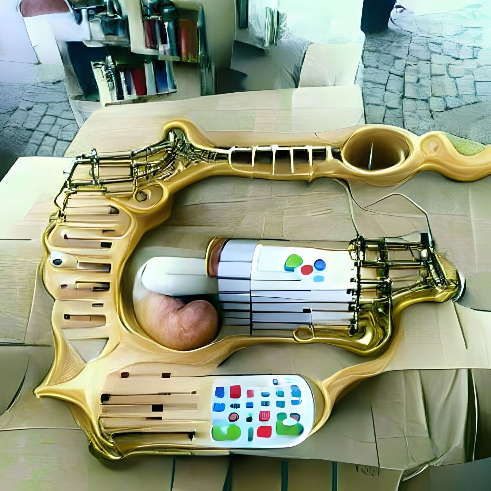 Unique AI-Generated Musical Instrument Design