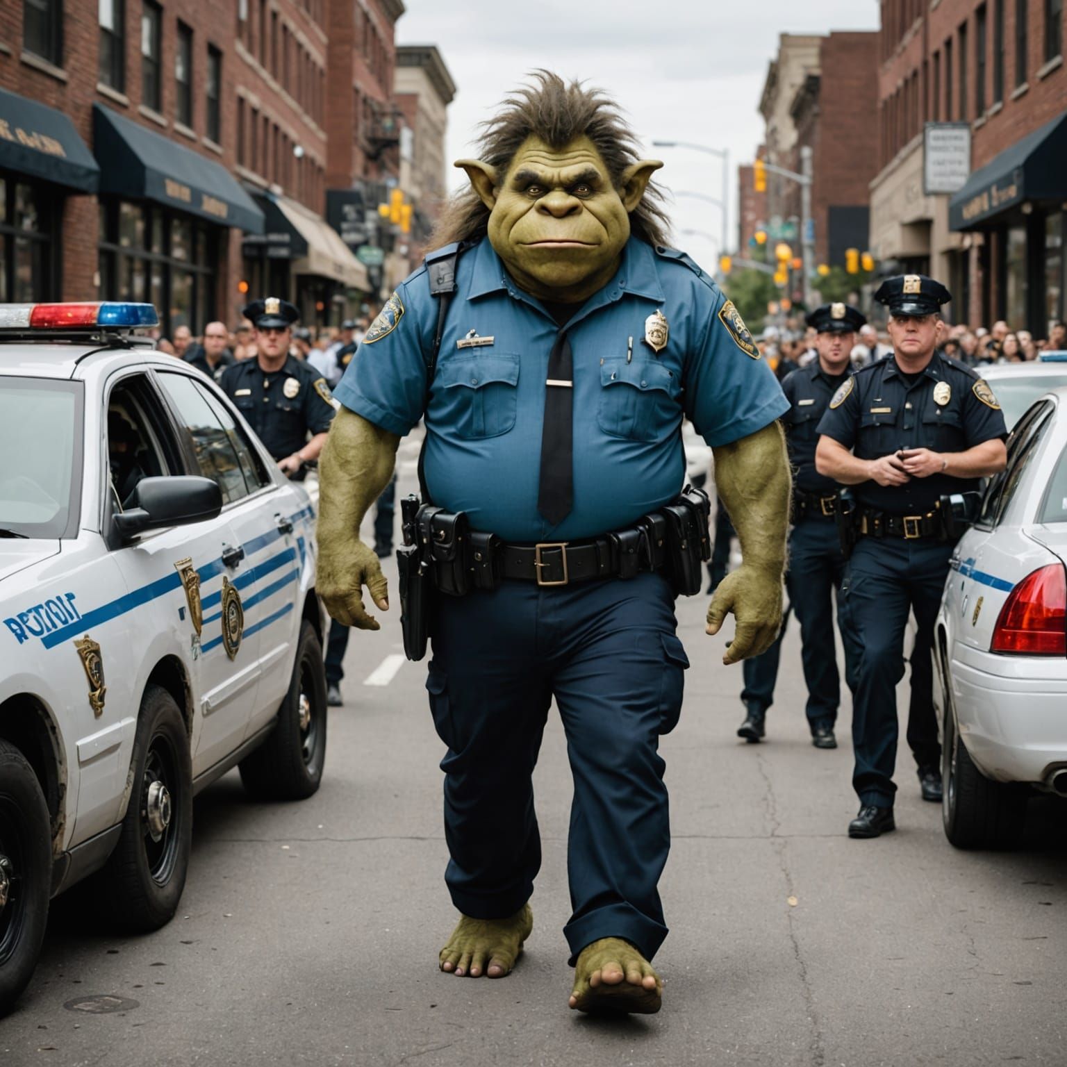 Troll Police Arrest Purse-Snatching Troll