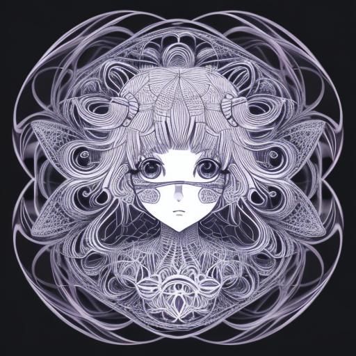 Enchanting Anime Whirlpool in Vibrant Colors