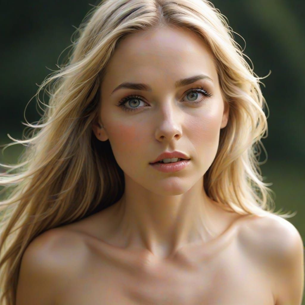 Figurative Portrait of a Girl