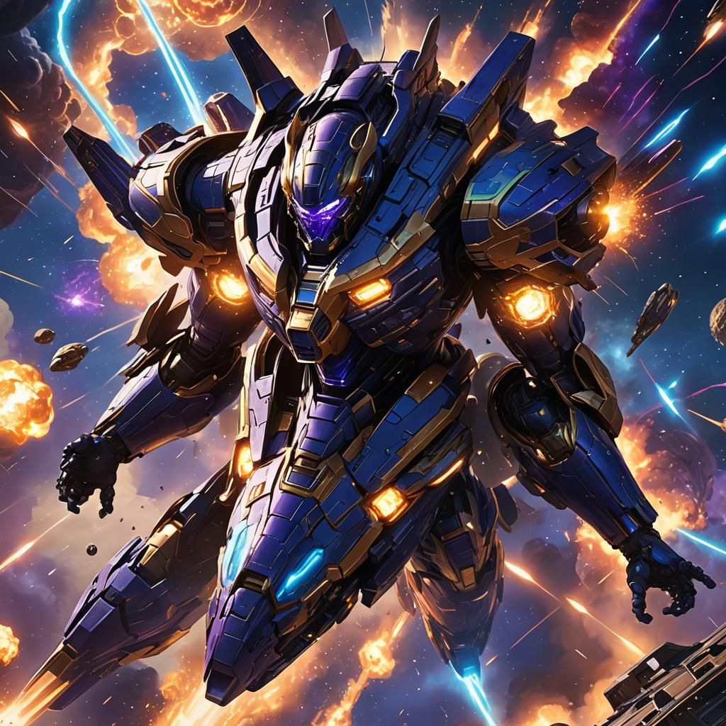 Epic Anime Space Battle: NASA vs Thanos