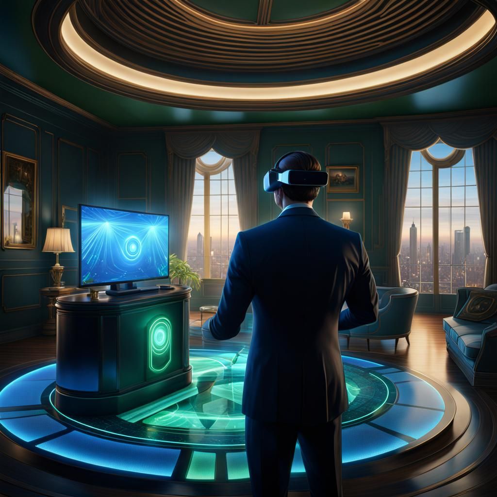 Holographic Butler in VR Dreamscape