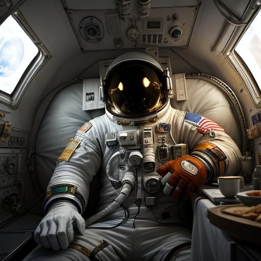 Lonely Astronaut Reflects on Space Life