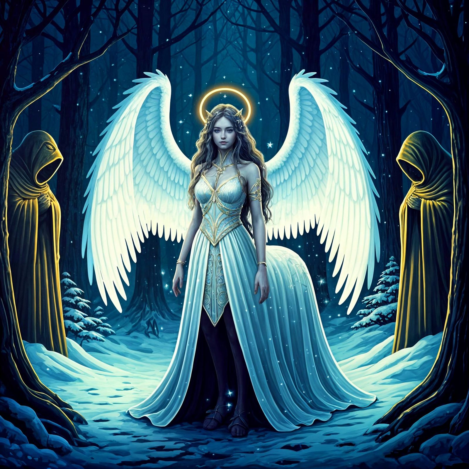 Ethereal Centaur Goddess of the Whispering Woods