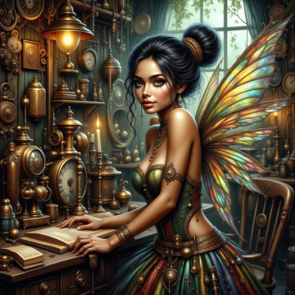Steampunk fairy