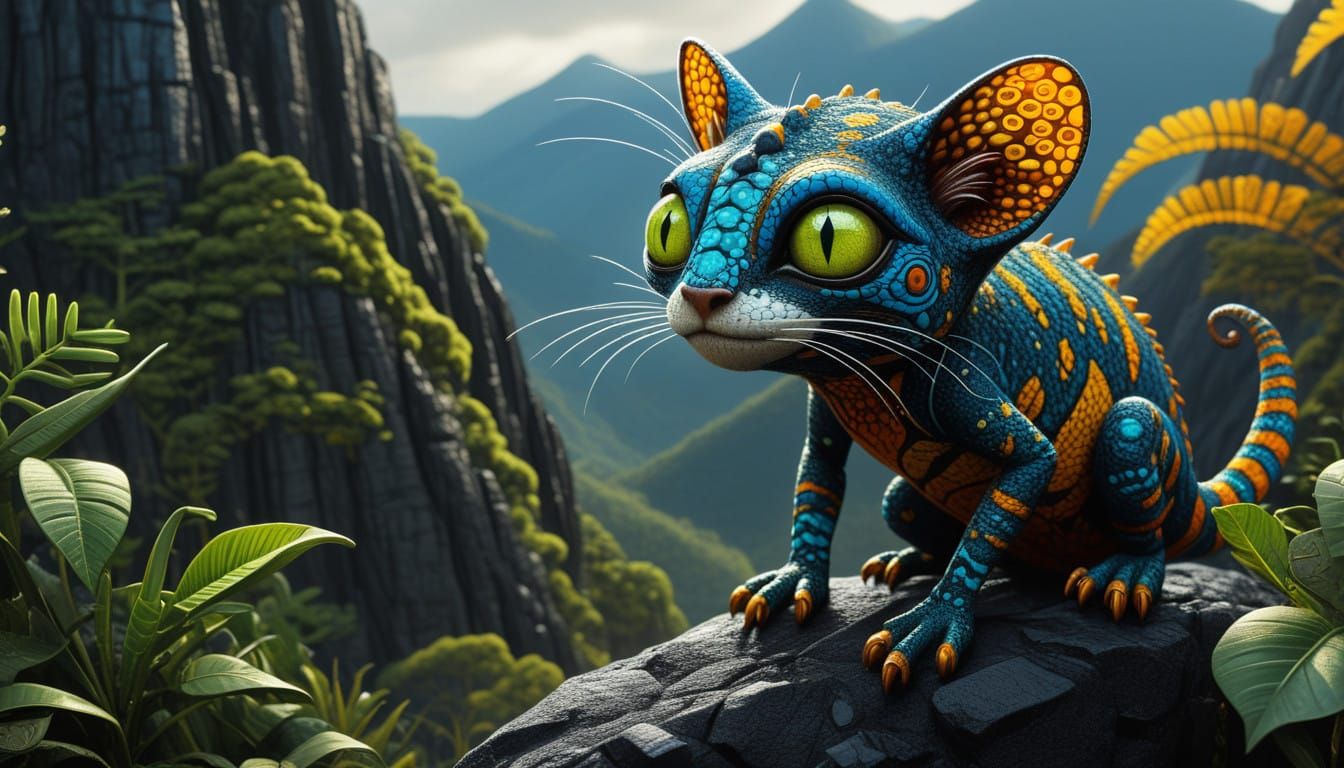 The Chameleon Who Lived as a Cat (3) (Short story continues ...