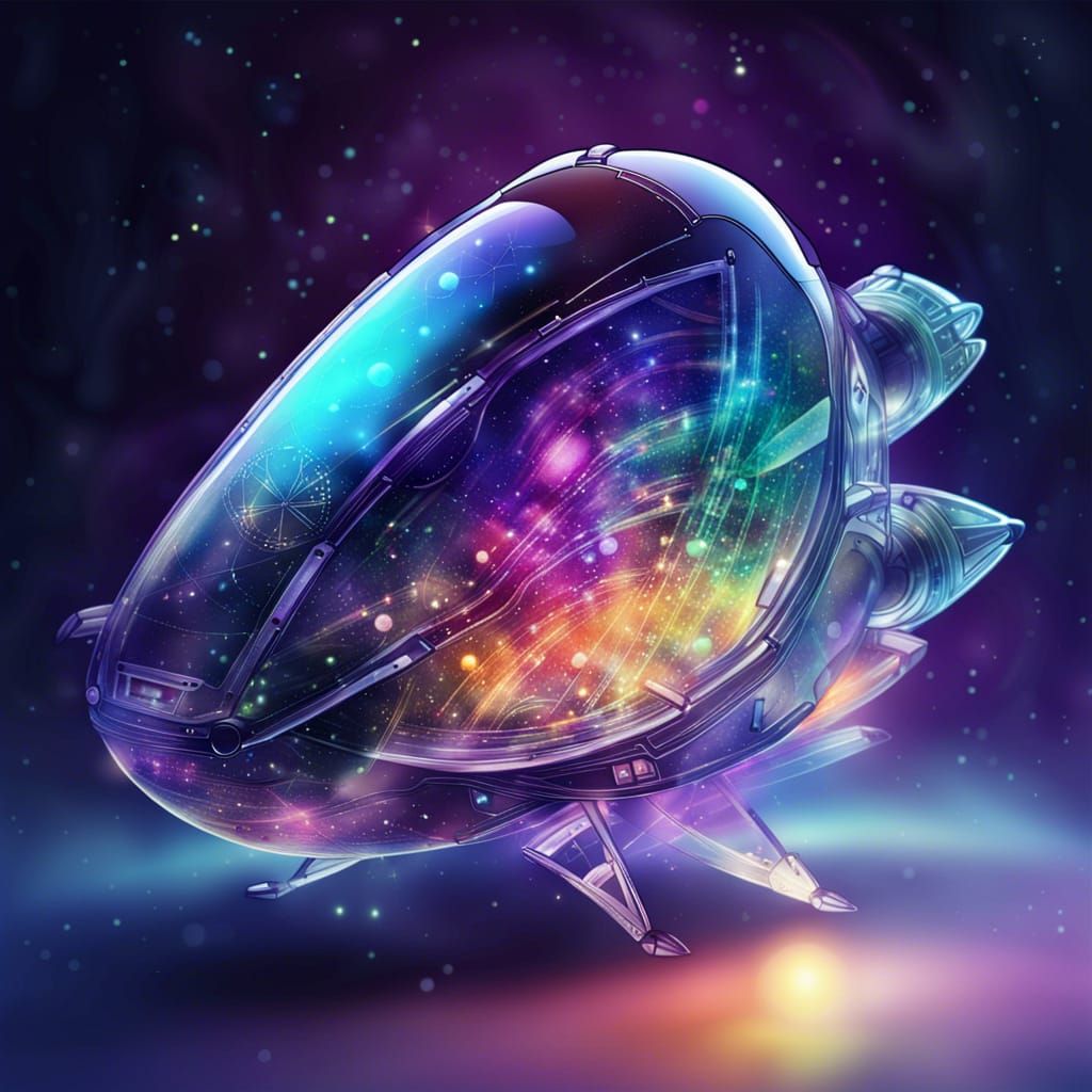 The Singular Passenger Autonomous Galactic Traveler Spaceship