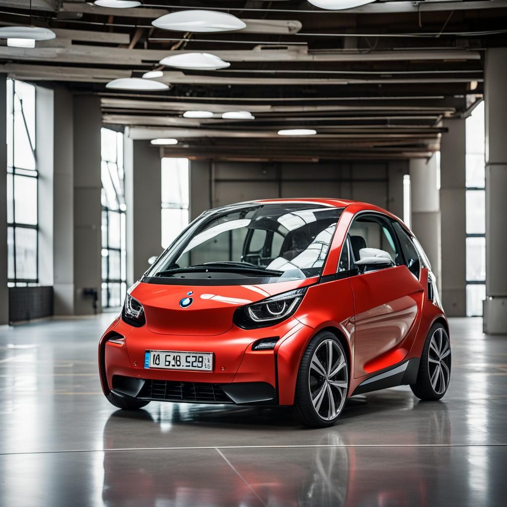 BMW Bubble Car: Professional 64MP Photography