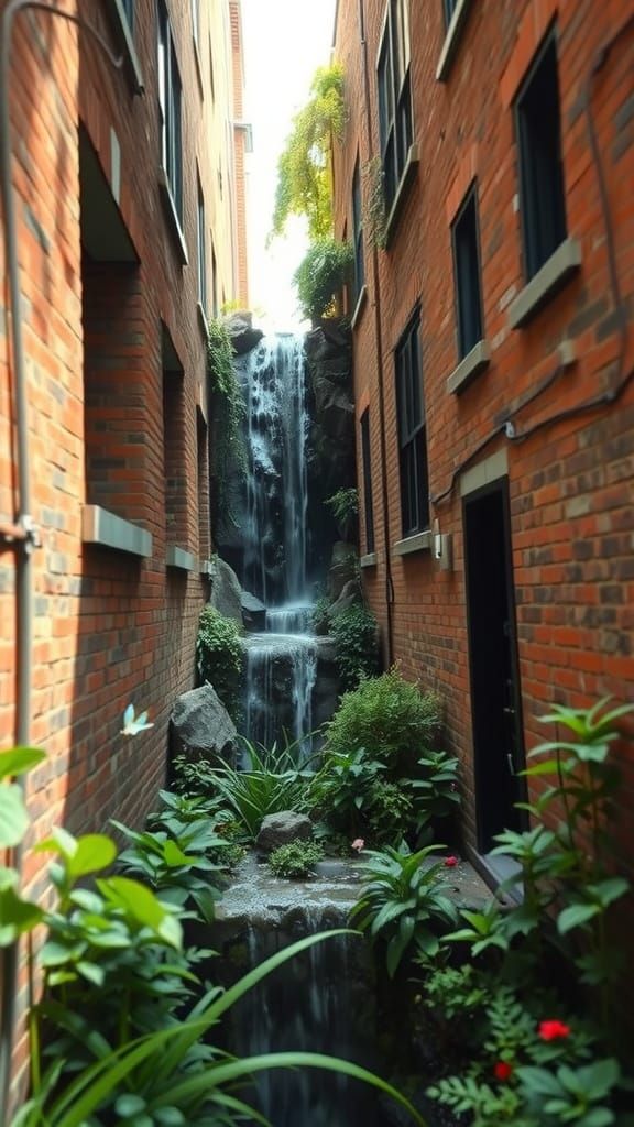 Hidden in an Alleyway Deep in the City.