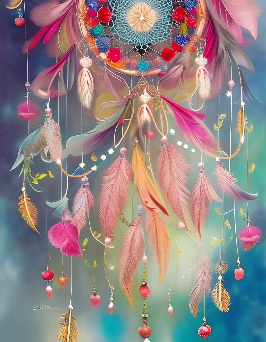 Whimsical Dream Catcher
