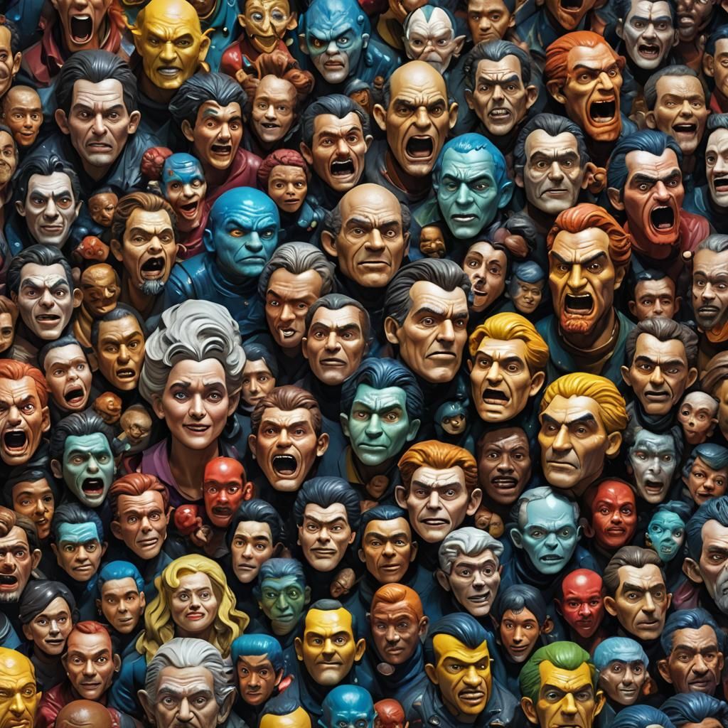 Colorful Toy Store with Hyperrealistic Details