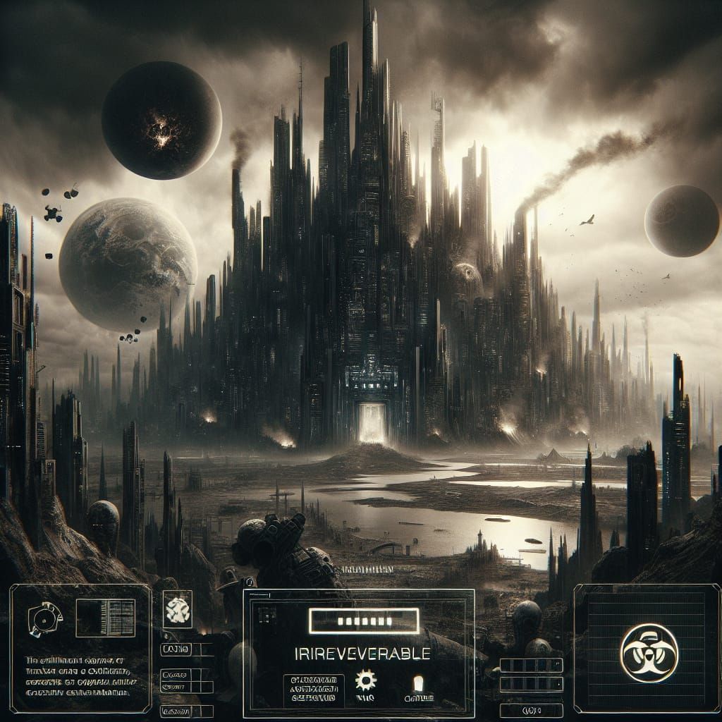 Dystopian End of Earth-Like Planet 065