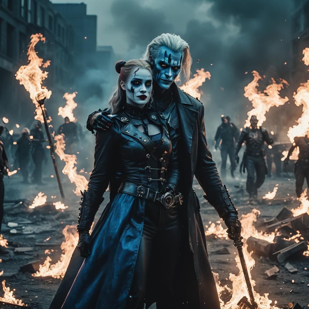Hades and Harley Quinn: Love in Gotham Battlefield