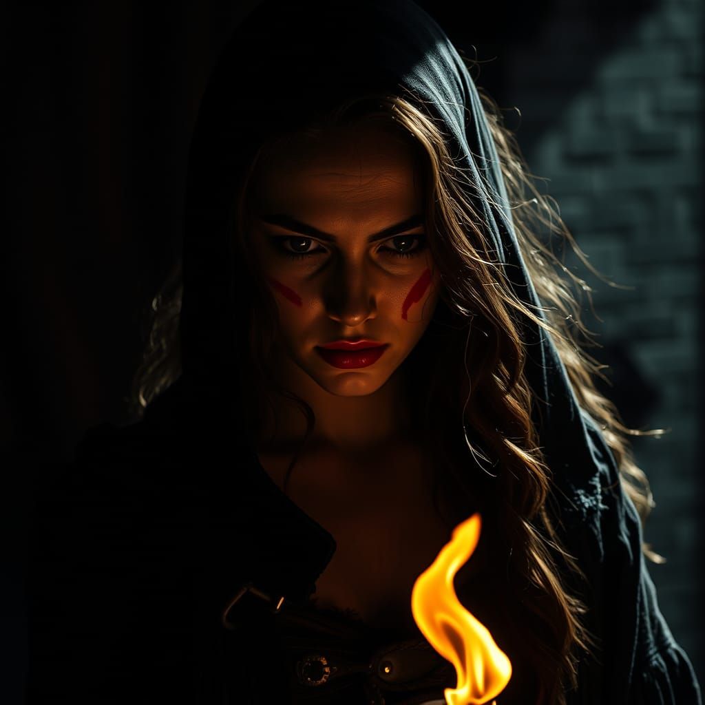 Dark Cinderella in a Biomechanical Nightmare