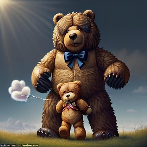 Bartholomew wasn't just any teddy bear. In Leo's imagination, Bartholomew was a ten-foot-tall grizzly with fur as soft a...