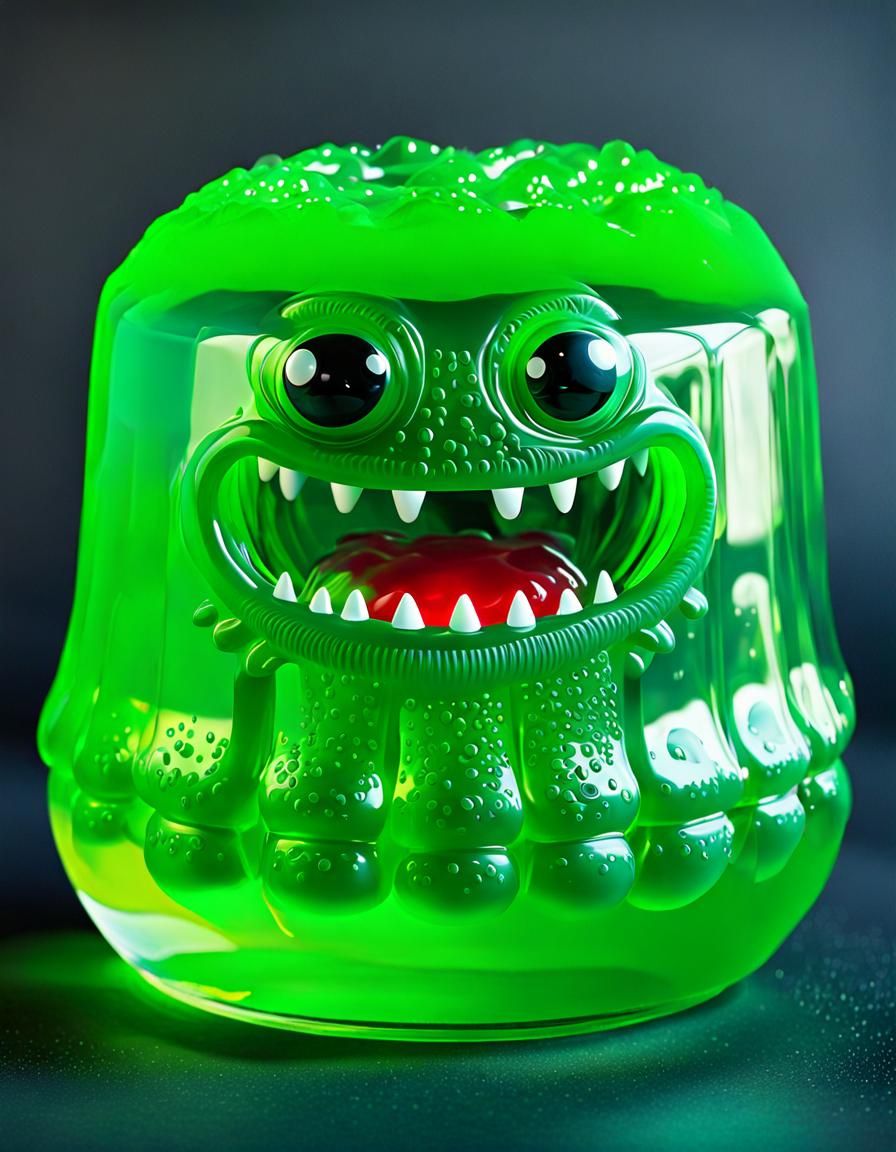 //Happy Green Gelatinous Monster\\