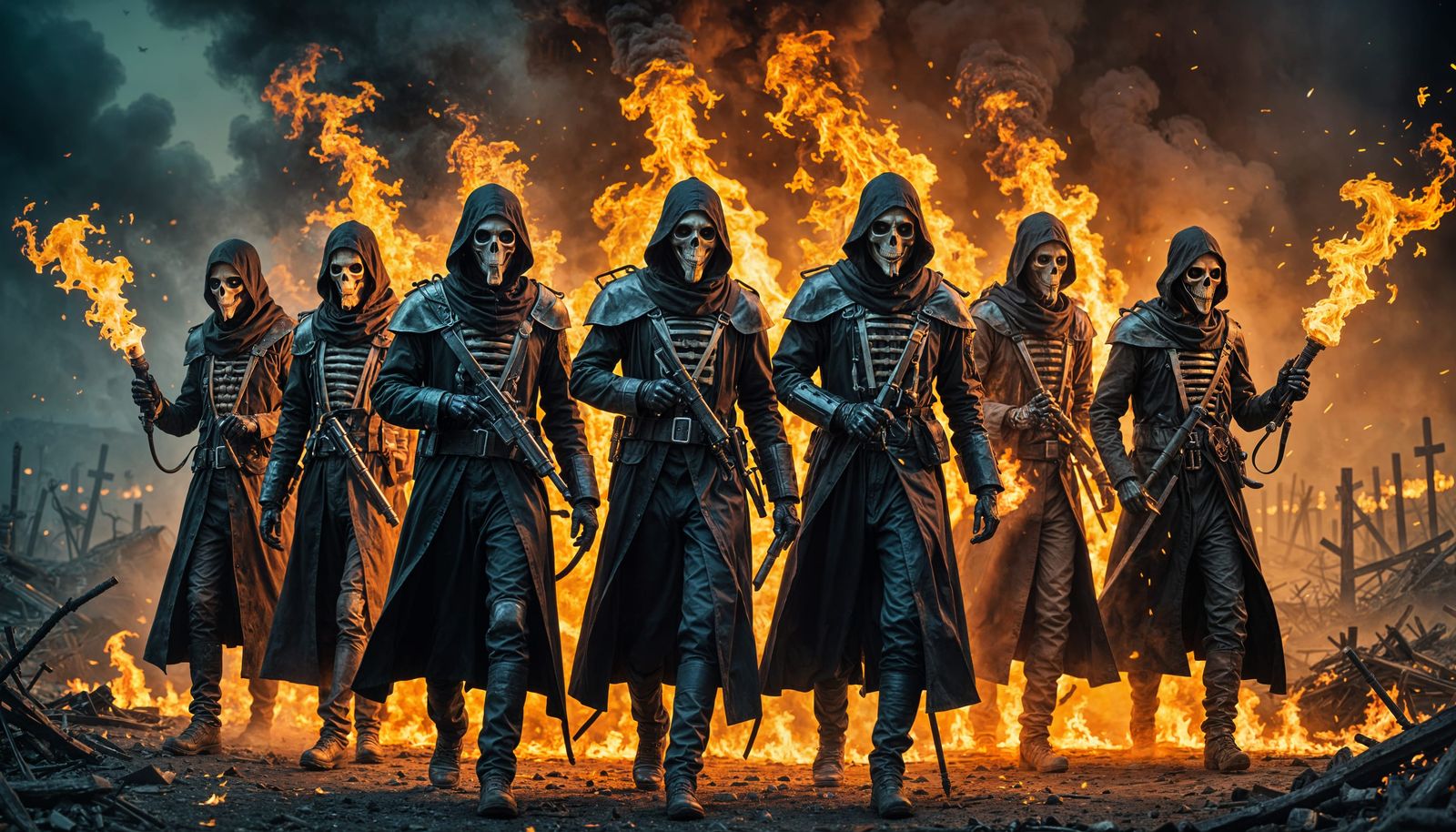 We are the fatal and vital ones in the world, and we will bu...