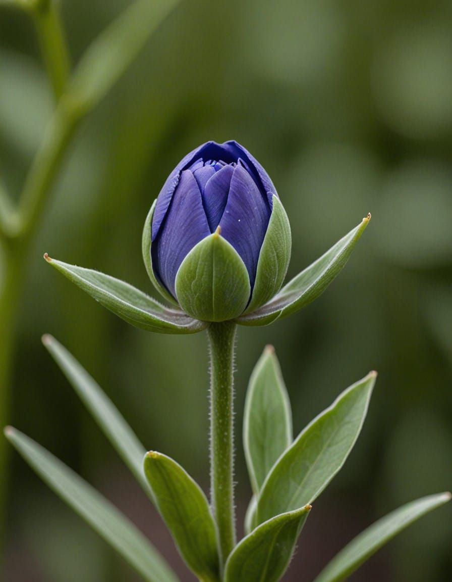 Delicate Floral Bloom in Close-Up