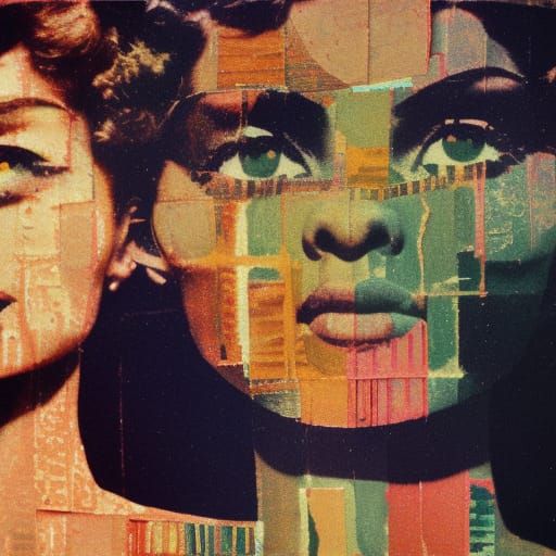 Beatniks in Brilliant Color, VHILS Style