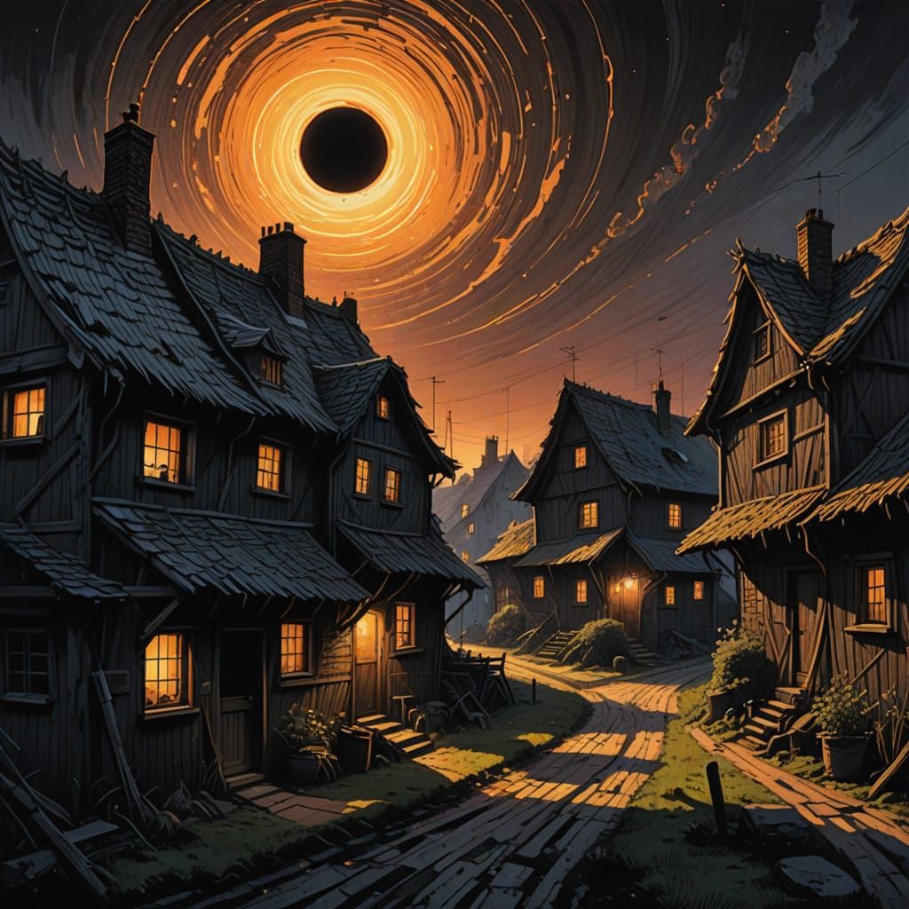 Cosmic Horror in Medieval Village