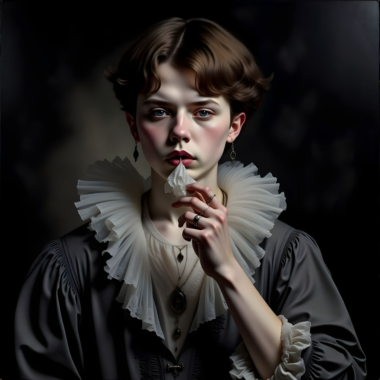 Ethereal Portrait of a 16th Century Youth