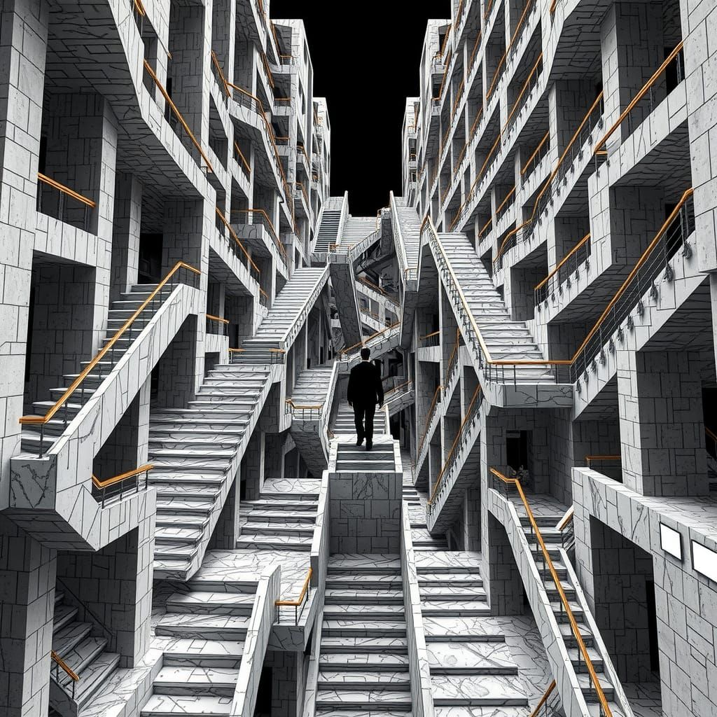 Stairs Illusion: Eternal Search For The End